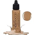 Belloccio's Professional Cosmetic Airbrush Makeup Foundation 1/2oz Bottle: Latte- Medium with Golden Undertones
