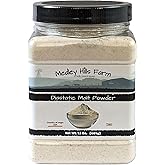 Diastatic Malt Powder by Medley hills farm 1.5 Lbs. in Reusable Container - Great Diastatic malt powder for baking Bread, Piz