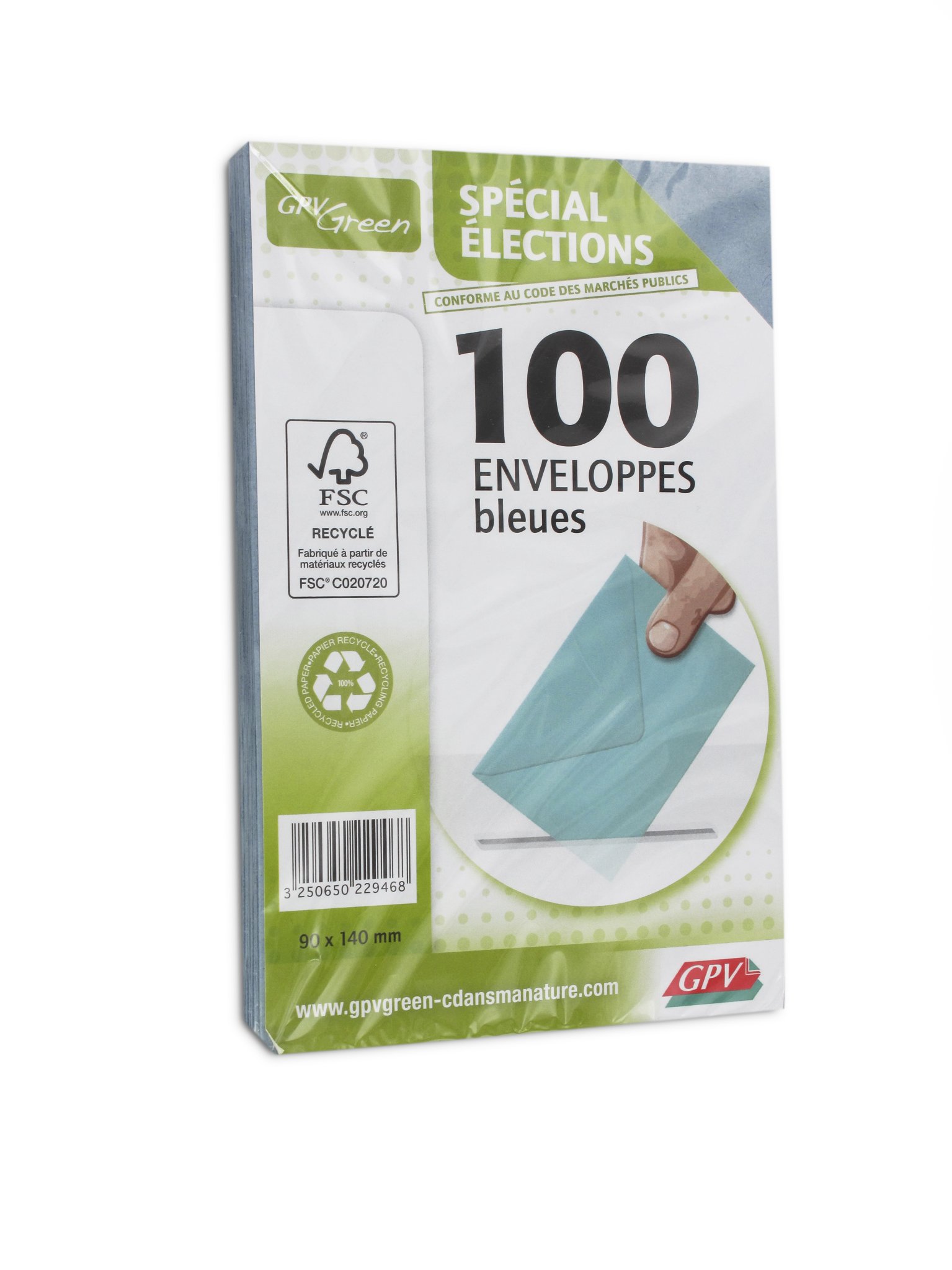 GPV 22946 Envelopes 90 x 140 mm Plain Blue