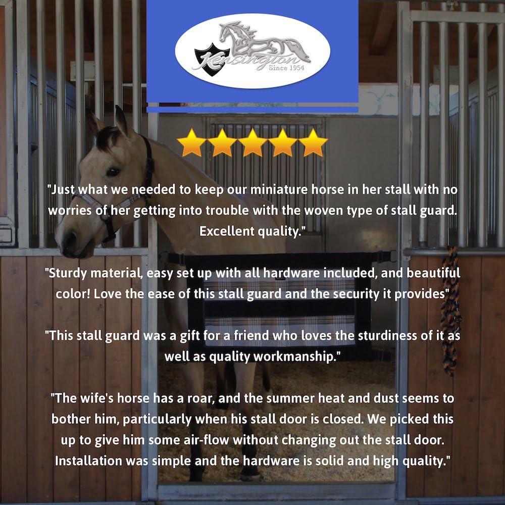 Amazon Com Kensington Aisle Guard For Horses Designed To Keep
