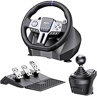 Amazon.com: PXN V9 Gen 2 Racing Wheel with Hall Effect Pedals and