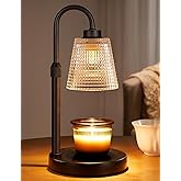 Innqoo Candle Warmer Lamp with Timer, Dimmable Candle Warmer for Jar Candles, Height Adjustable Wax Melts Warmer, Birthday Gi