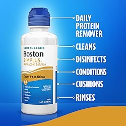 Boston SIMPLUS Multi-Action Solution, Cleans