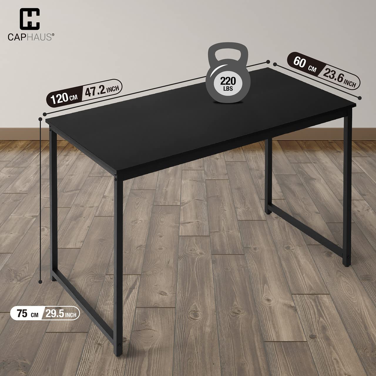 Mua CAPHAUS 47 Inch Computer Desk, Home Office Desk, Modern Work Desk ...