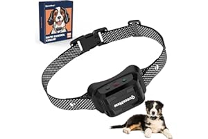 WikSynthia Citronella Bark Collar, Automatic Citronella Dog Bark Collar Spray Anti Dog Bark Collars with 2 Adjustable Spray Level, Citronella Dog Barking Training Collar No Shock Safty for Dogs