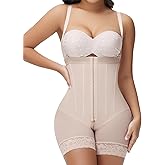SHAPSHE Fajas Colombianas Tummy Control Shapewear Strapless Body Shaper Butt Lifter BBL Stage Compression Garment