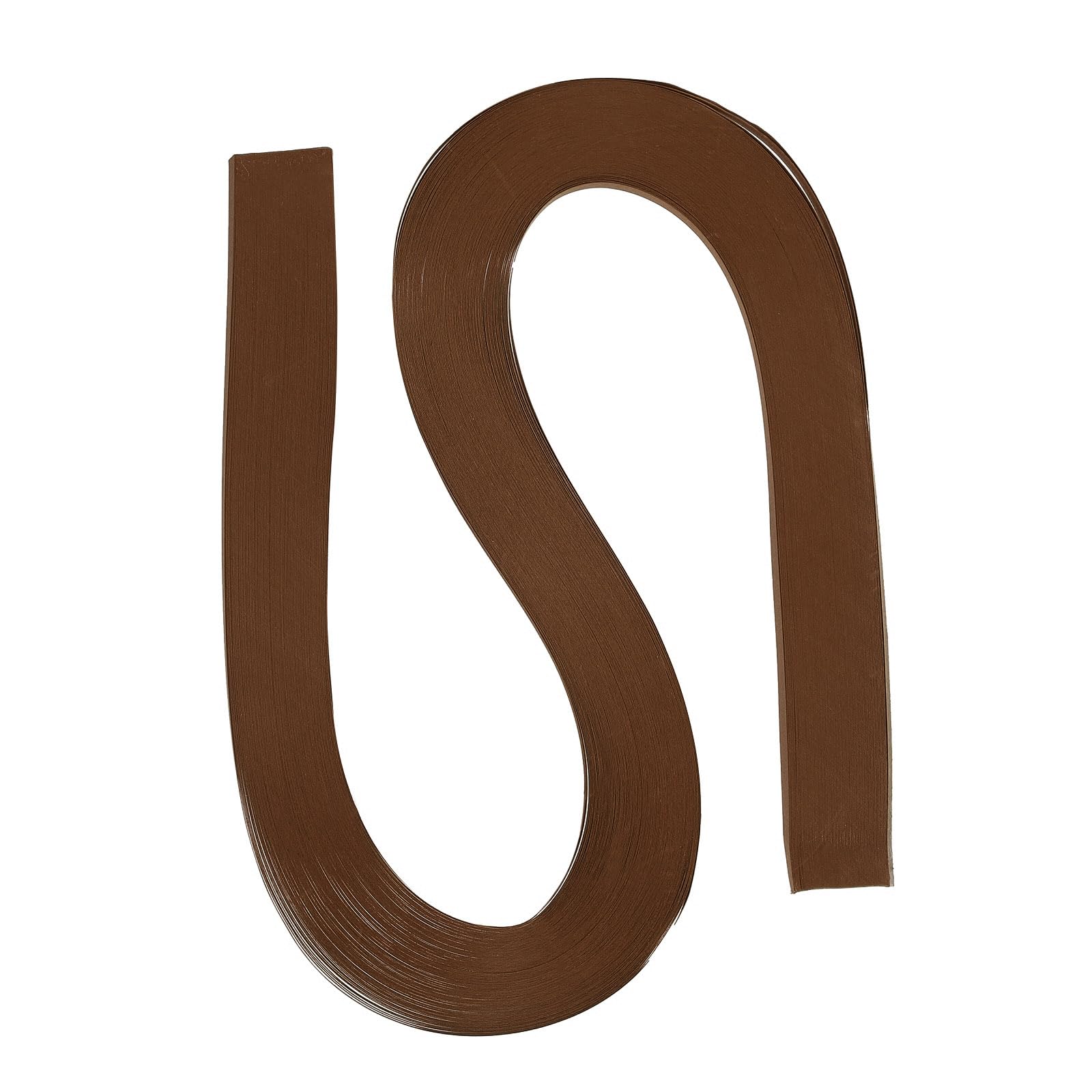 PATIKIL Quilling Strips Paper 120pcs 3/16"(5mm) 54cm Origami Paper Quilling Strip for Art DIY Hand Craft Christmas Coffee Color