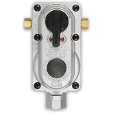Flame King (ACR-2) Without Pigtails 2-Stage Auto Changeover LP Propane Gas Regulator For RVs, Vans, Trailers
