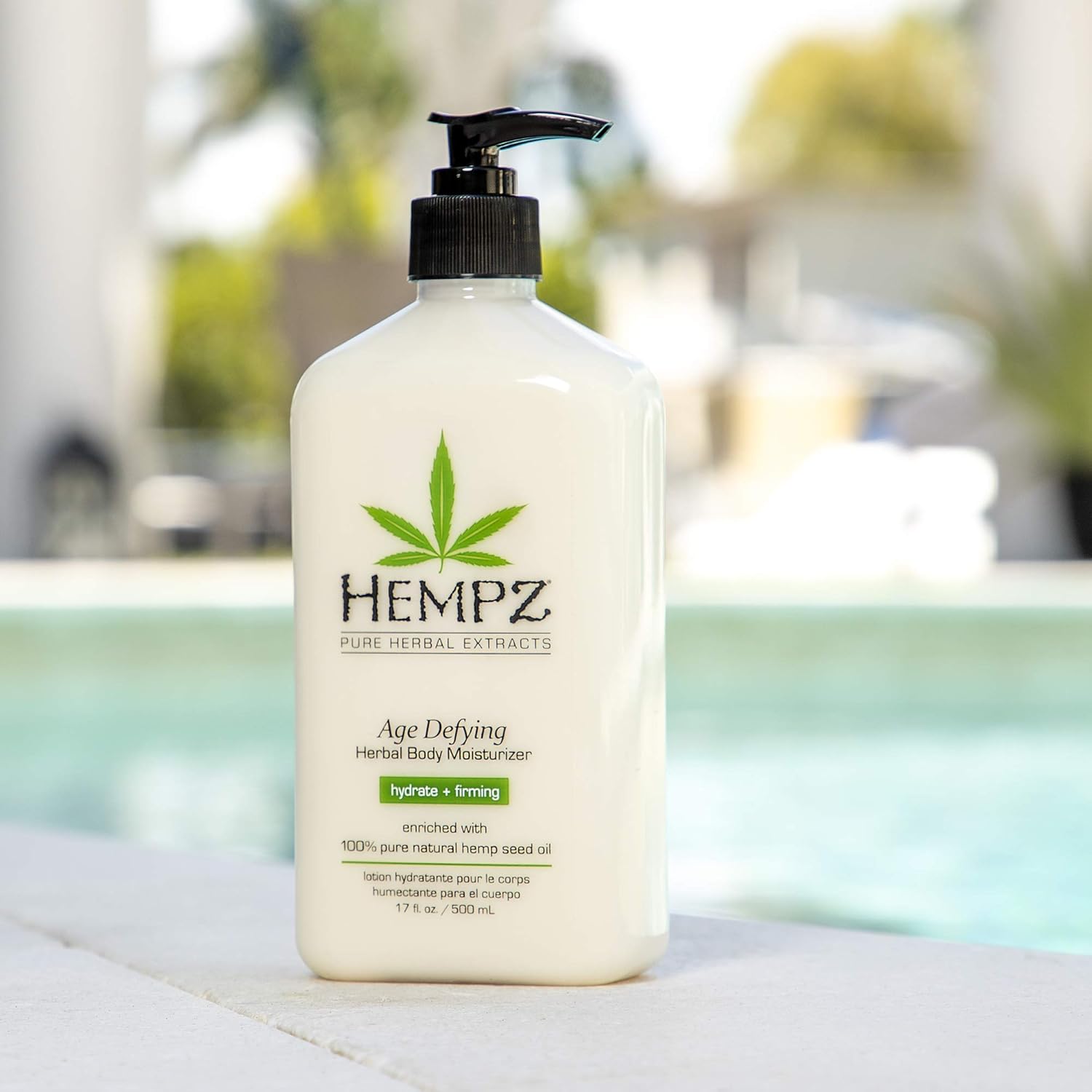 Hempz Body Moisturizer - Daily Herbal Moisturizer, Shea Butter Anti-Aging Body Moisturizer - Body Lotion, Hemp Extract Lotion - Skin Care Products, 100% Pure Organic Hemp Seed Oil : Body Lotions : Beauty