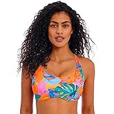 Freya Aloha Coast Bralette Underwire Bikini Top 30F, Zest