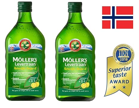 Olio Di Fegato Di Merluzzo Di Pesce Di Moller Con Omega 3