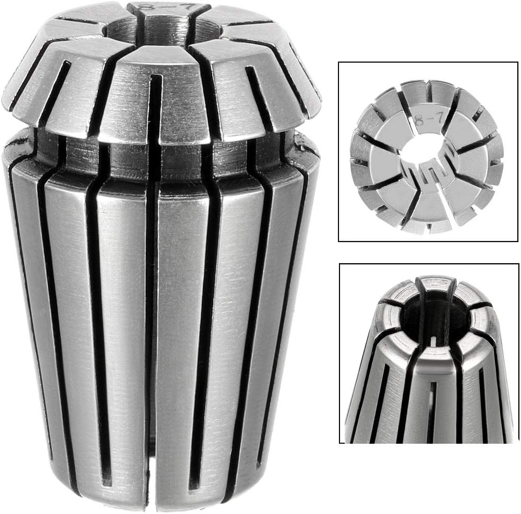 sourcing map ER20 8mm Spring Collet Chuck for CNC Engraving Machine Lathe Milling Tool - Image 4