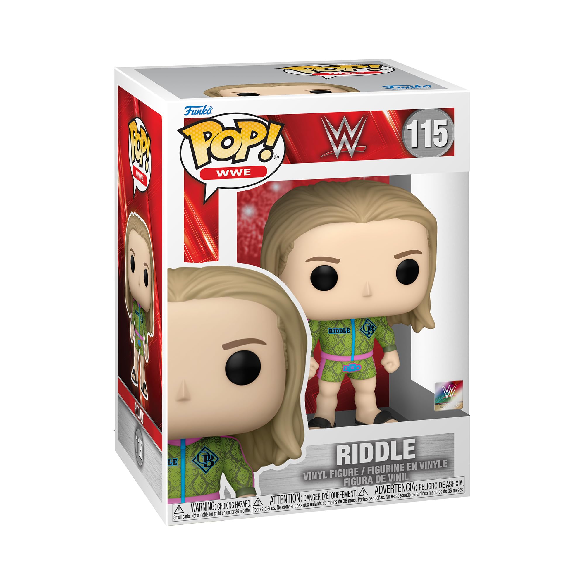 Funko POP! WWE: Matt Riddle - Collectable Vinyl Figure - Gift Idea - Official Merchandise - Toys for Kids & Adults - Sports Fans - Model Figure for Collectors and Display