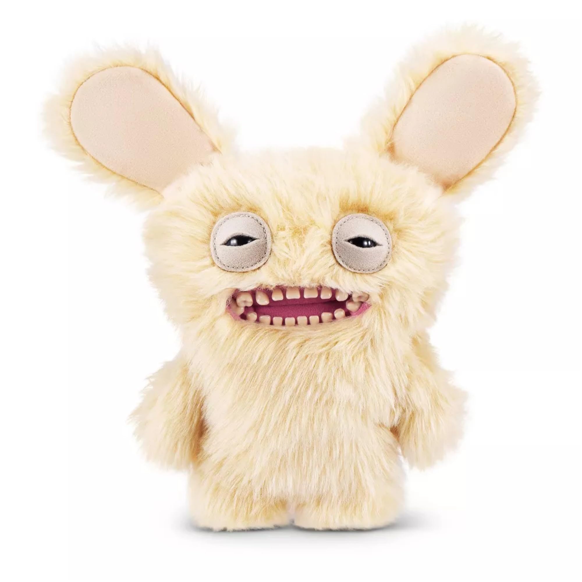 ZURU Fuggler Funny Ugly Monster Plush Toy - 9 in Butt Ugly Pets (Mr Buttons - Golden Retriever)