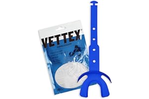 Vettex Double Mouthguard with Lip Protection, Royal Blue