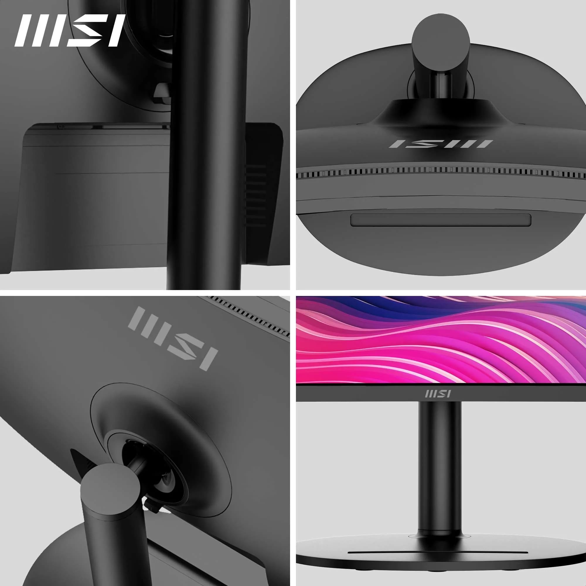 MSI Modern MD342CQP 34 Inch UWQHD 1500R Curved Monitor - 3440 x 1440 VA Panel, KVM, PIP/PBP, Wide Color Gamut, Eye-Friendly Screen, Built-in Speakers, 3-Way Adjustable - HDMI 2.0b, DisplayPort (1.4a)