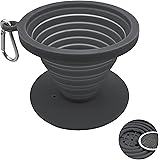 Collapsible Coffee Dripper Pour Over Coffee Filter, Silicone Reusable Coffee Maker,Paperless Coffee Brew Maker,Dishwasher Saf