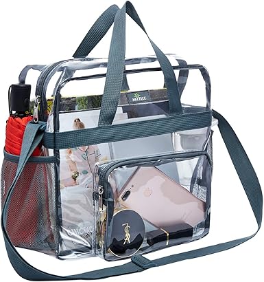 12x12x6 clear stadium bolsa