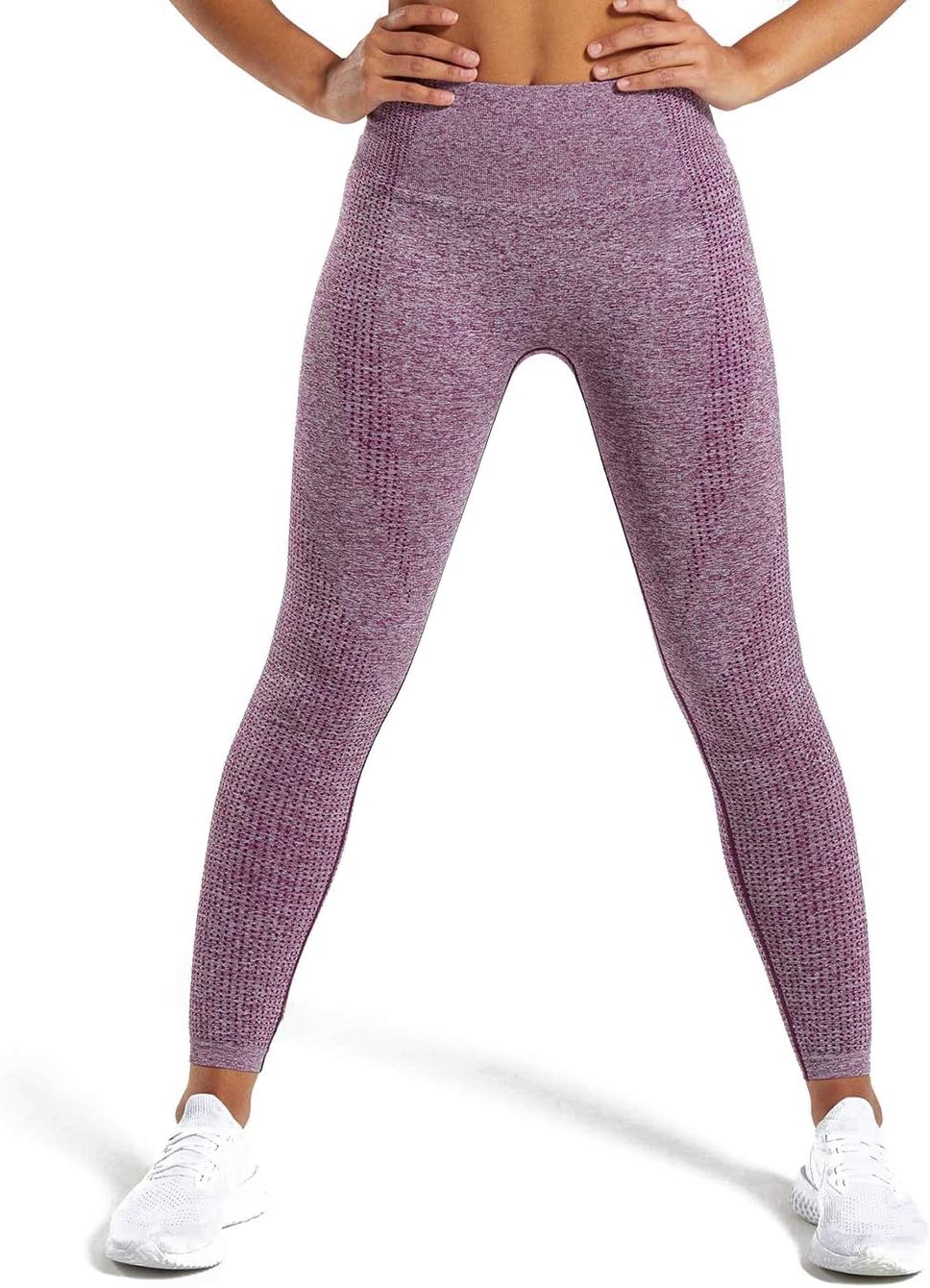 M MOYOOGA Seamless Leggings High Waisted Workout Yoga Gym Leggings for Women