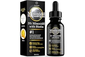 OLISMO 5% Minoxidil Hair Growth Serum, Minoxidil Hair Growth, Minoxidil for Women 5 Percent, Minoxidil for Men & Women Hair Growth, Hair Growth Oil for Women, Grow Gorgeous Hair Growth Serum 30ml