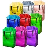 BLEWINDZ Colorful Gift Bags with Tissues – 9PCS