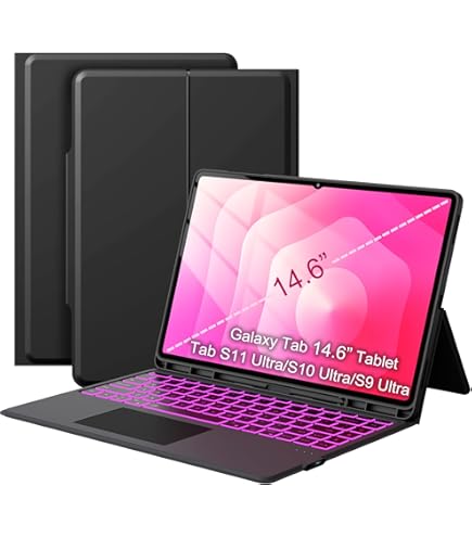 Amazon.com: Case Keyboard for Samsung Galaxy Tab S11 Ultra 14.6