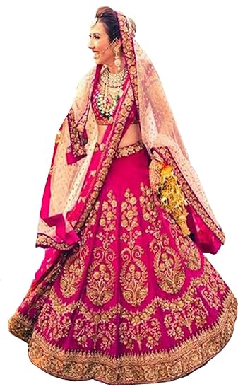 Silk lehenga amazon Outlet