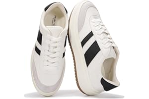 Project Cloud Platform Sneakers for Women - Lightweight Memory Foam Insole Womens Sneakers - Non-Slip Fashion Sneakers for Women Footwear - Women's Fashion Platform Shoes (Nita)