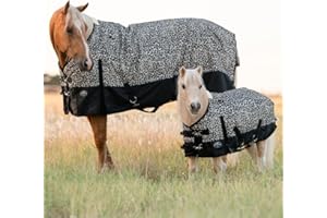 Professionals Choice Professional's Cheetah Mini Pony Equisential 600D Winter Blanket Cheetah 46
