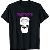 Basic Witch Bat Coffee Cup T-shirt