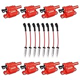 ENA Set of 8 UF413 Ignition Coil with 8mm 748UU