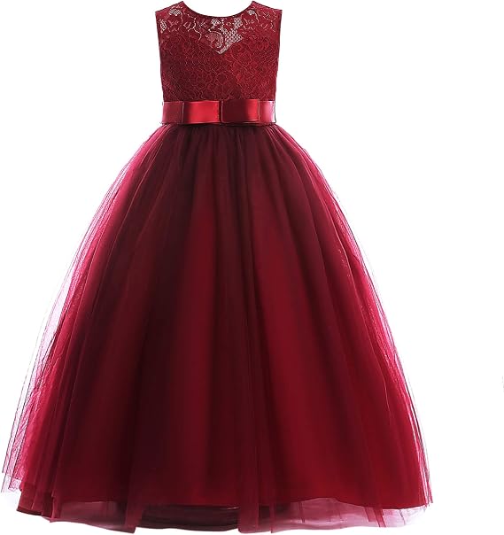 Vestidos Rojo Vino Para Niñas Best Sale, UP TO 50% OFF | agrichembio.com