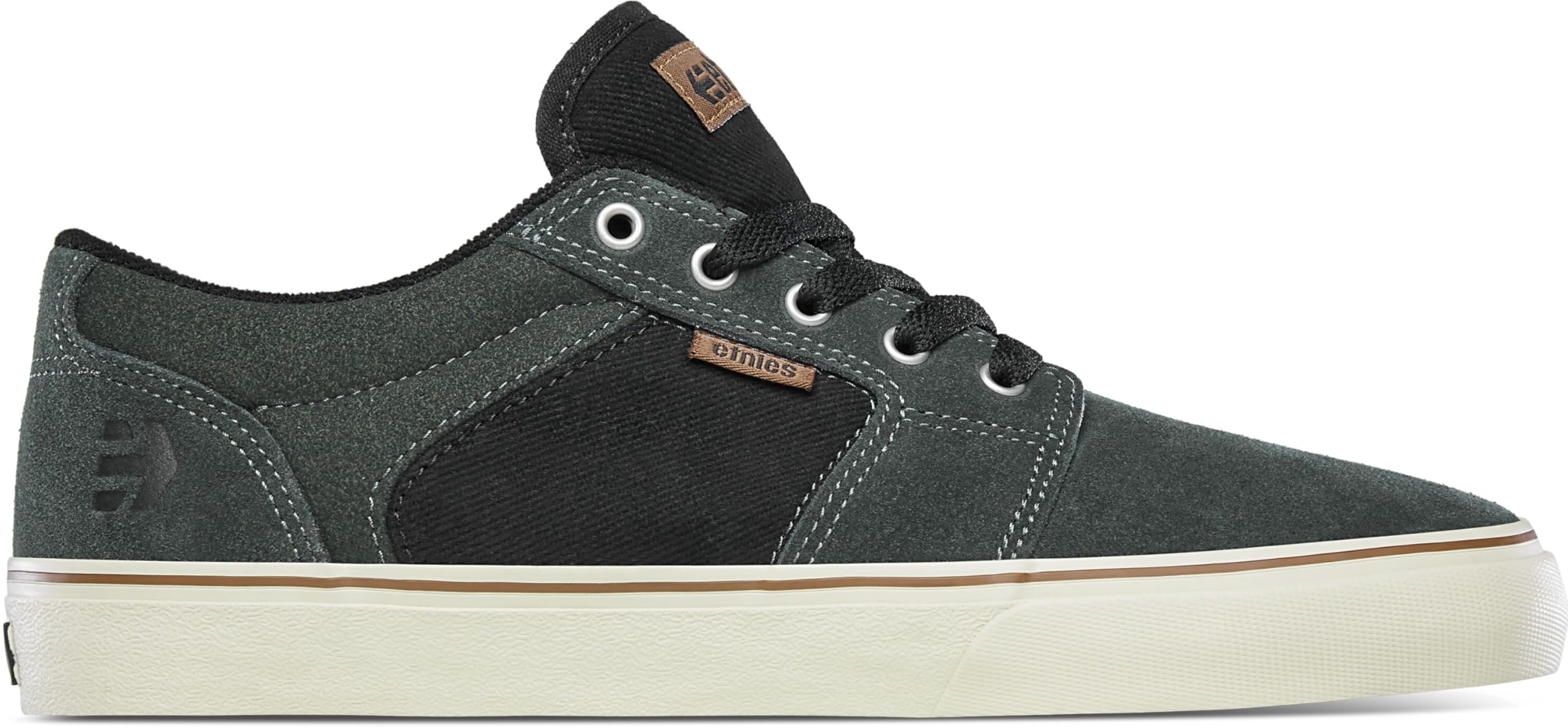 Etnies Men’s Barge LS Skate Shoe, Green/Black, 6