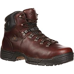 ROCKY MobiLite Waterproof Work Boot, Brown, Size