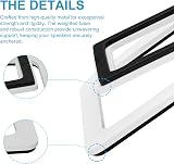 Sanyun SW601 Tilted Desk Speaker Stands Pair White 15° 2-3 inch Speakers view 4