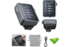 Godox X3 Pro S X3Pro S Touchscreen TTL Flash Trigger for Sony, 2.4G Wireless, 2.4" LCD Screen, Bluetooth Integration & APP Co