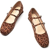 C.Paravano Womens Pumps | Mary Jane Shoes | Square Toe Low Heels | Block Heels