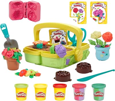 Play-Doh Blooming Flowers Playset Creative Crafts Toddlers Arts