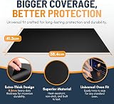 Linda's Essentials Extra Large Oven Liners 3 Pack 58.4 x 41.3 cm Black view 3