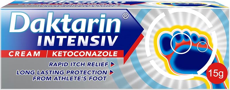 Daktarin Intensiv Athlete's Foot Cream 15g Antifungal