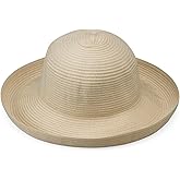 Wallaroo Hat Company Women’s Sydney Sun Hat - UPF 30+ Sun Protection, Packable, Adjustable, Medium - Beach, Travel, Wide Brim