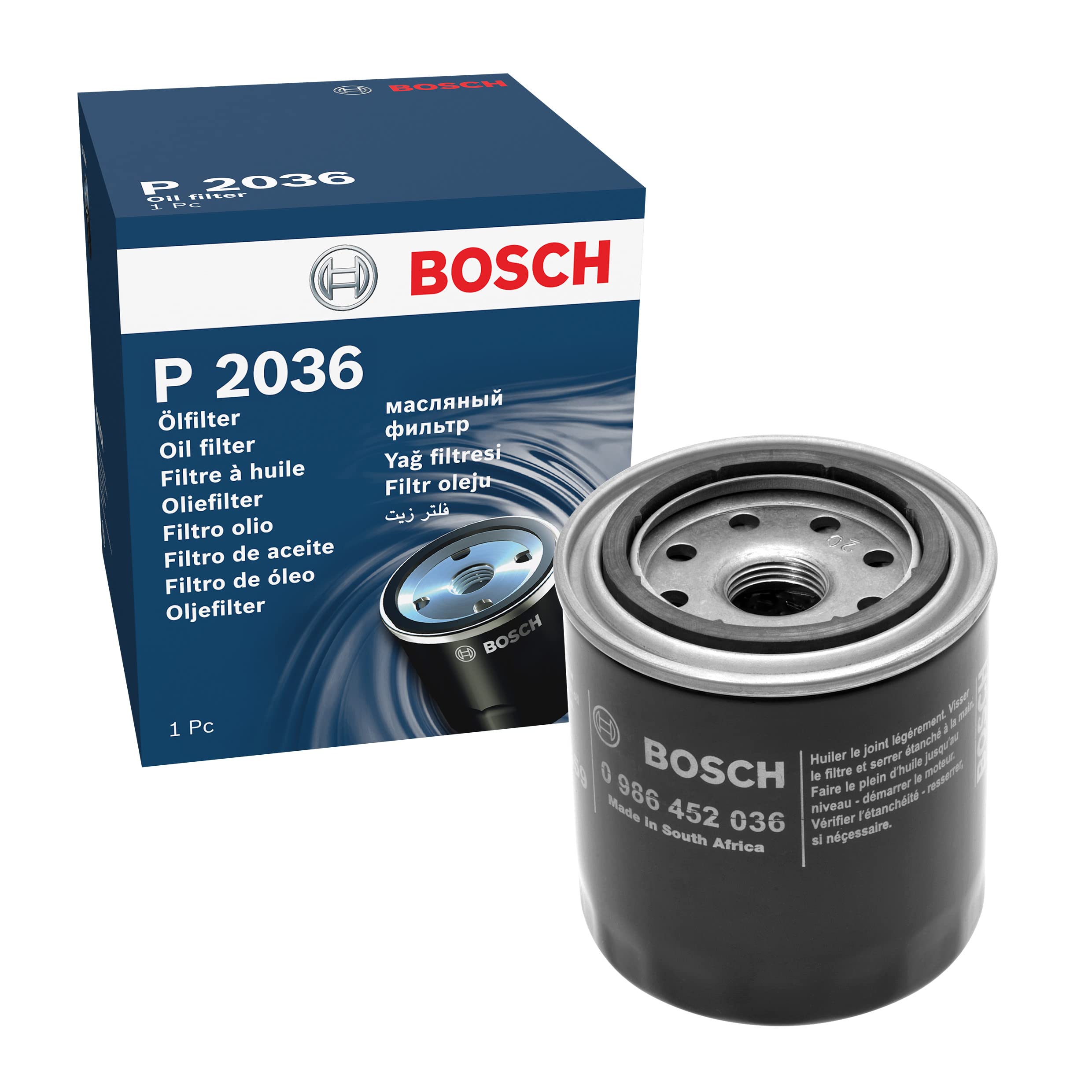 Bosch P2036 - Oil Filter Car