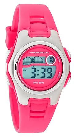 Sportech Unisex | Classic Pink Water Resistant Sport Watch | SP10219