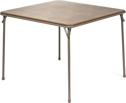 XL Series Square Folding Card Table (38 