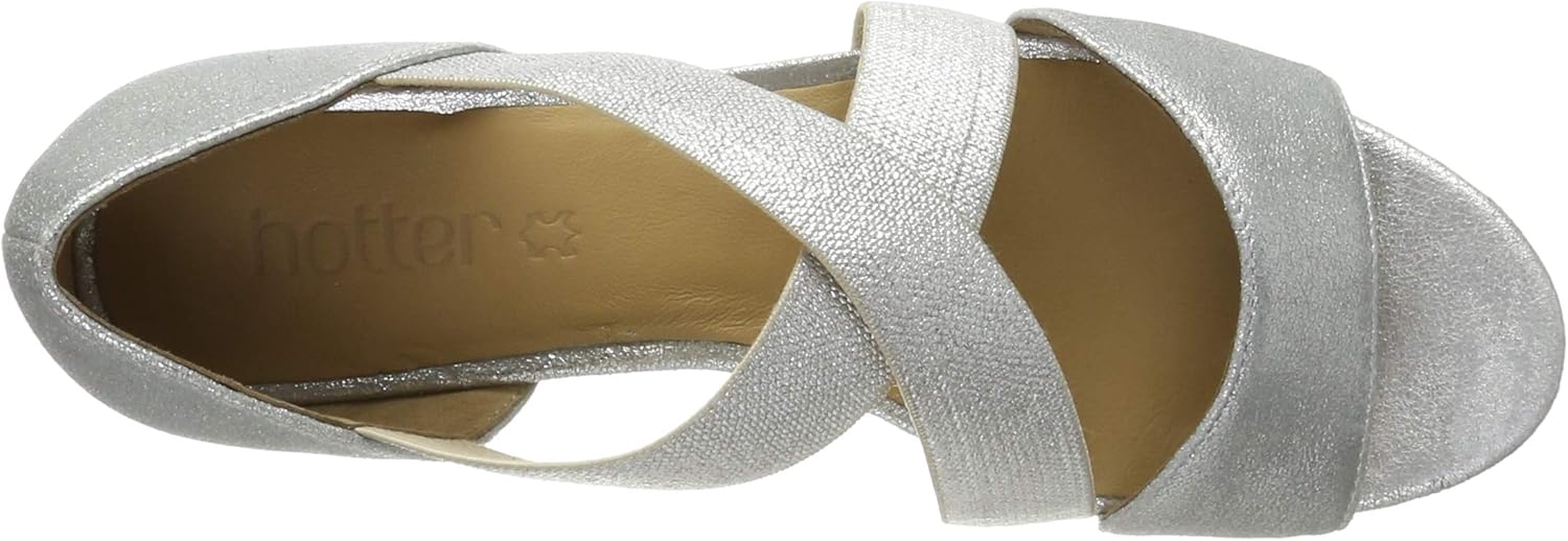 hotter silver shoes