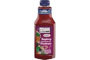 Kraft Raspberry Vinaigrette Salad Dressing, 425 ml Bottle (Pack of 10)