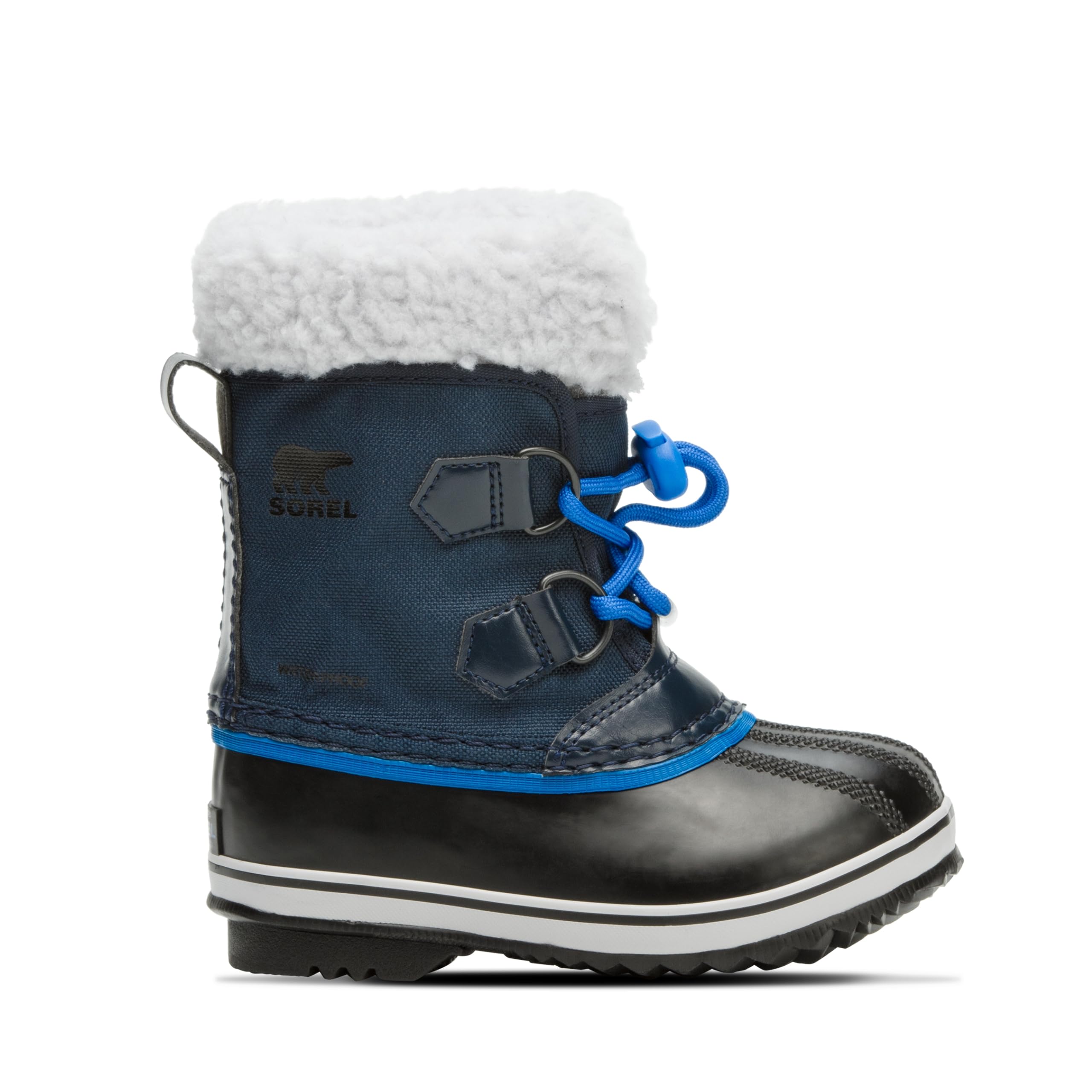 SOREL Children’s Yoot Pac Nylon Waterproof Boot – Collegiate Navy, Super Blue – 10