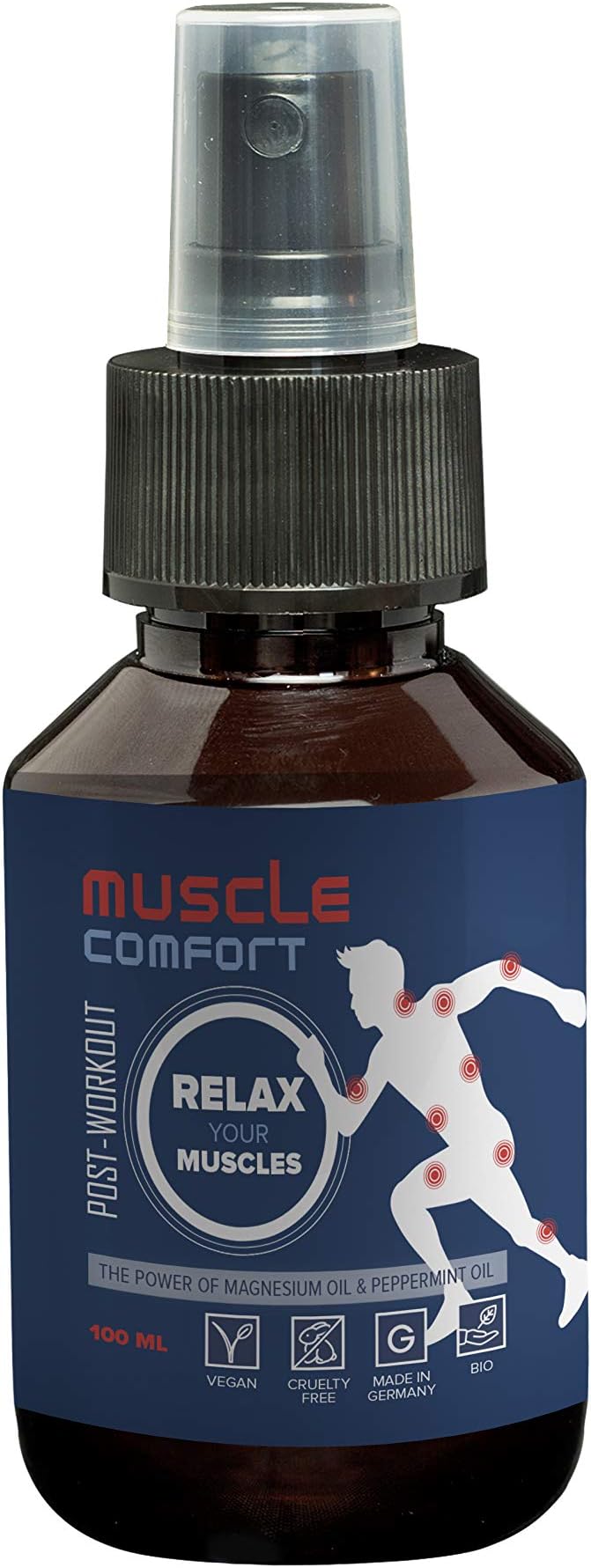 Pain Reliever for tense muscle by Muscle Comfort| Sore Muscles 100 ml | Muscle rub | Alternative to Muscle gel & Muscle aching ointments