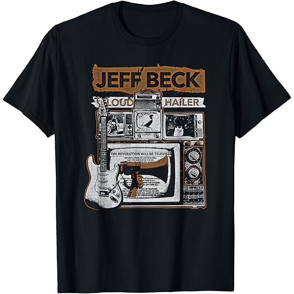 Amazon.com: Jeff Beck - World Tour T-shirt T-Shirt : Clothing