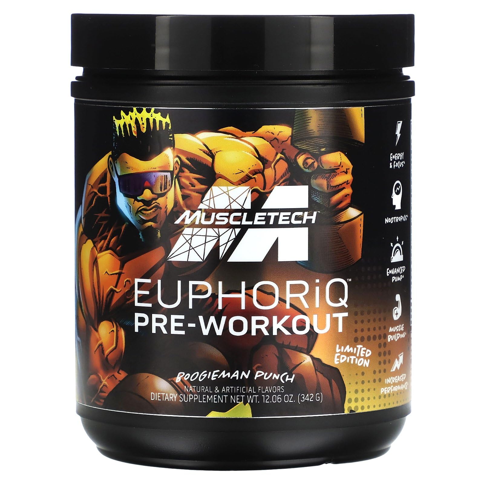 EuphoriQ Pre Workout Powder (Boogieman Punch)